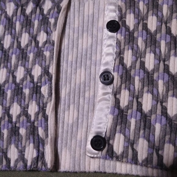 Express Design Studio Patterned Cardigan - Picture 3 of 9